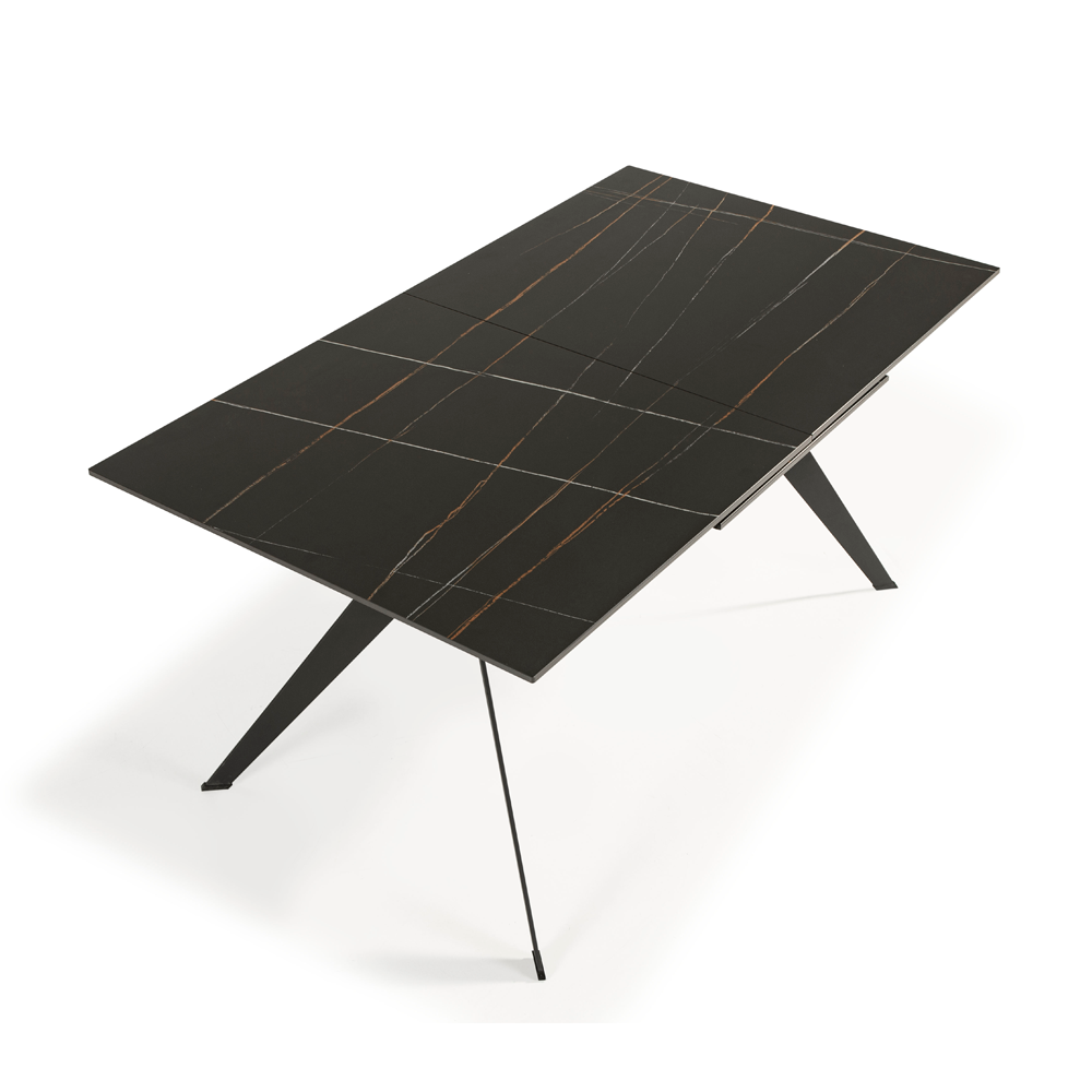 9 Mesa Extensible Lula Negra 160/220cm de MARCKERIC - Imagen 9