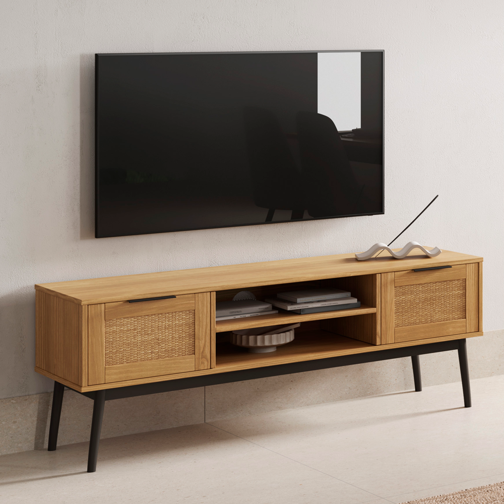 8 Mueble TV Natasha 2P2H Cera de MARCKERIC - Imagen 4